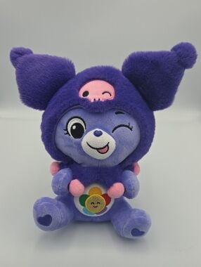 Sanrio Purple & Pink Winking Plush Character